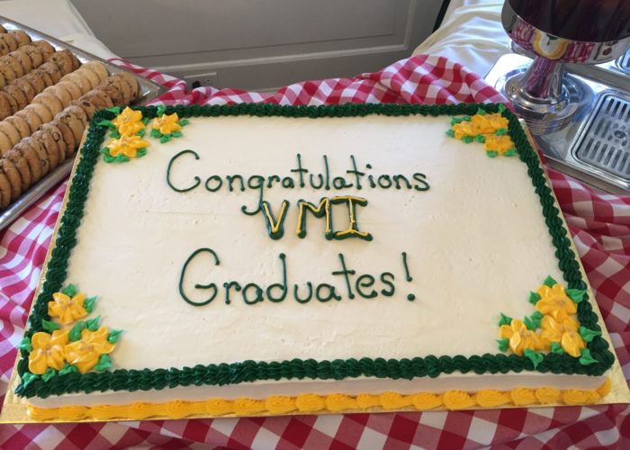 VMI Birthday Cake